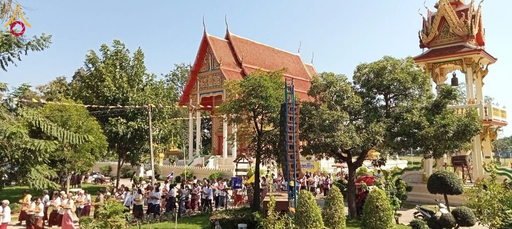 ภาพ No.182986:พิธีทอดกฐิน ณ วัดโคกเหล็ก อ.ห้วยราช จ.บุรีรัมย์ ในโครงการทอดกฐินสามัคคีทั่วไทย 30,000 วัด บูชาธรรม 80 ปี หลวงพ่อธัมมชโย โดยคณะศิษยานุศิษย์วัดพระธรรมกาย วันที่ 9 พฤศจิกายน พ.ศ. 2567