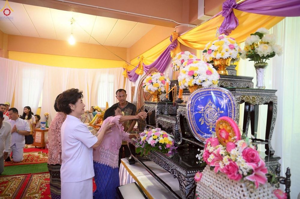 ภาพ No.276856:วันที่ 18 ตุลาคม พ.ศ. 2568 พิธีทอดกฐินสามัคคีทั่วไทย ณ วัดไตรรัตนาราม เขตบางเขน กรุงเทพฯ โดยคณะศิษยานุศิษย์ บูชาธรรม 81 ปี หลวงพ่อธัมมชโย