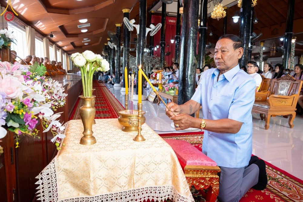 ภาพ No.96295:พิธีทอดกฐินสามัคคีทั่วไทย 5,000 วัด ณ วัดสว่างภพ จ.ปทุมธานี วันที่ 19 พฤศจิกายน พ.ศ. 2566