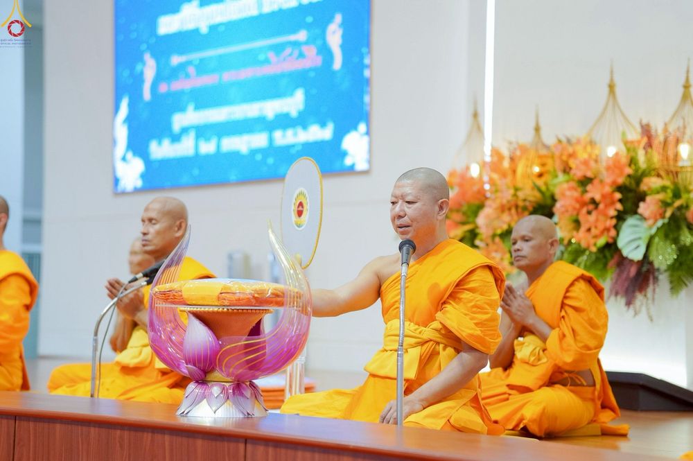 ภาพ No.236665:วันจันทร์ที่ 28 กรกฎาคม พ.ศ. 2568 พิธีทอดผ้าป่าเพื่อปรับปรุงหมู่กุฏิพระ 3 หลัง ณ ศูนย์อบรมเยาวชนกาญจนบุรี ต.เกาะสำโรง อ.เมืองกาญจนบุรี จ.กาญจนบุรี