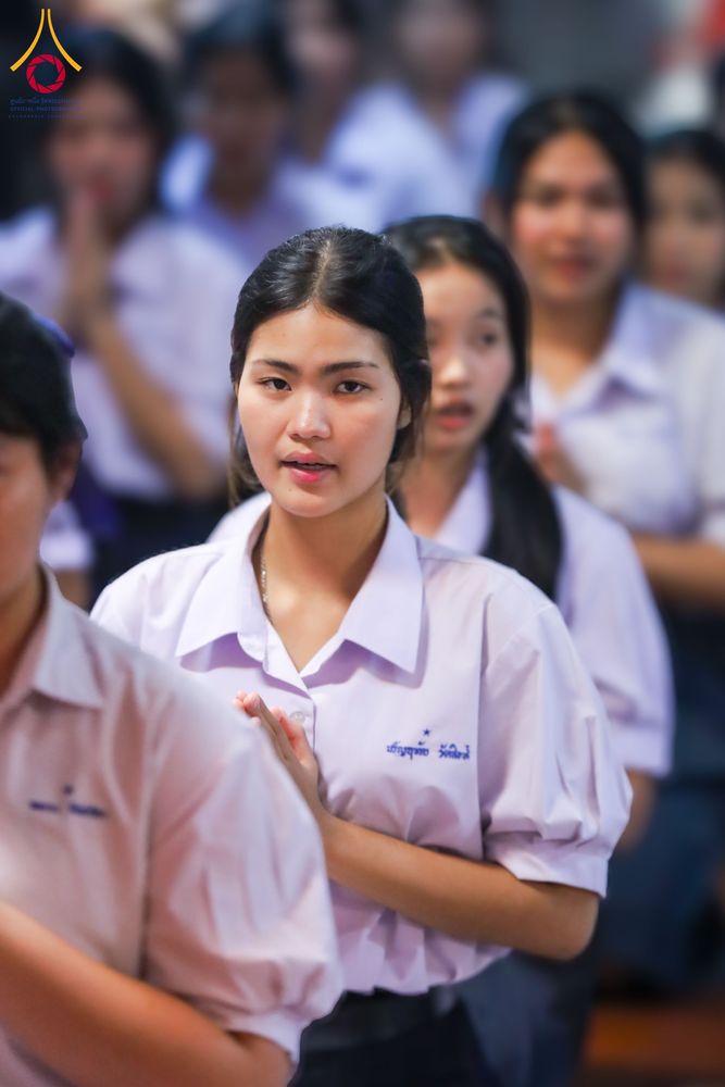 ภาพ No.180127:กิจกรรมวันรวมพลังเด็กดี V-Star ผู้นำฟื้นฟูศีลธรรมโลก ประจำปีพุทธศักราช 2567 จังหวัดสุโขทัย เพื่อรวมพลังสร้างความดี นั่งสมาธิภาวนาถวายเป็นพุทธบูชา และเพื่อส่งเสริมการเรียนรู้พระพุทธศาสนา วันที่ 3 ธันวาคม พ.ศ. 2567