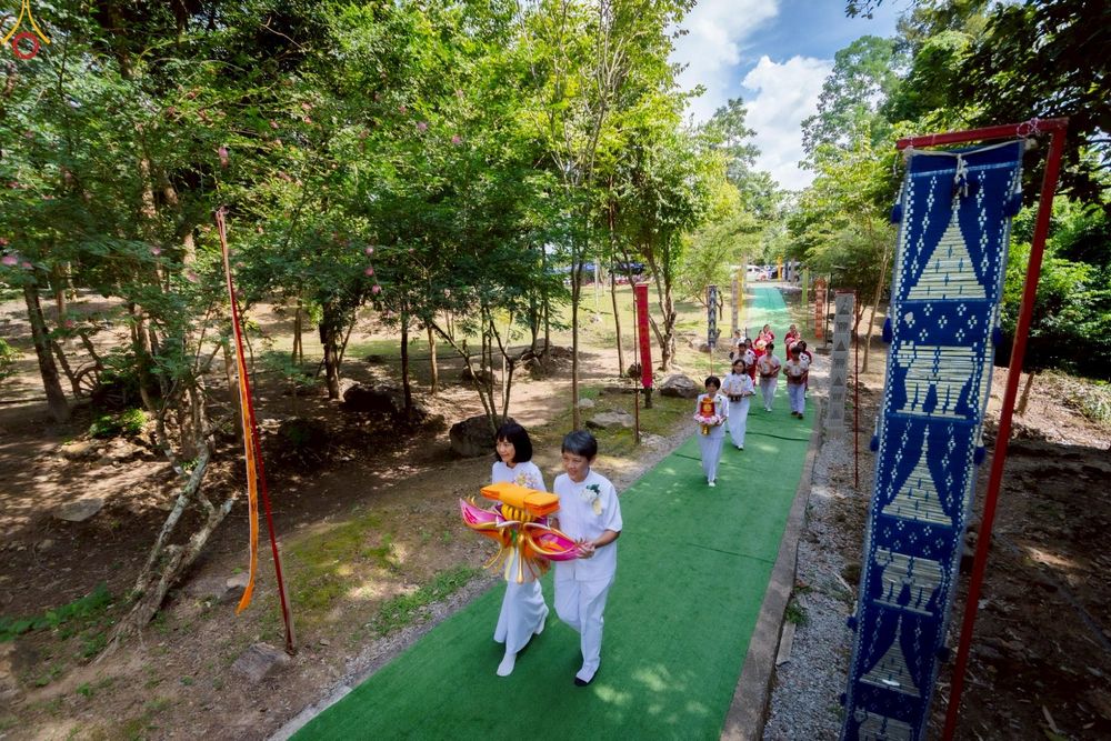 ภาพ No.258527:วันเสาร์ที่ 18 ตุลาคม พ.ศ. 2568 พิธีทอดกฐินสามัคคีเพื่อสร้างทุกสิ่ง ณ สำนักสงฆ์พุทธอุทยานพรรัตนะ อ.วังชิ้น จ.แพร่