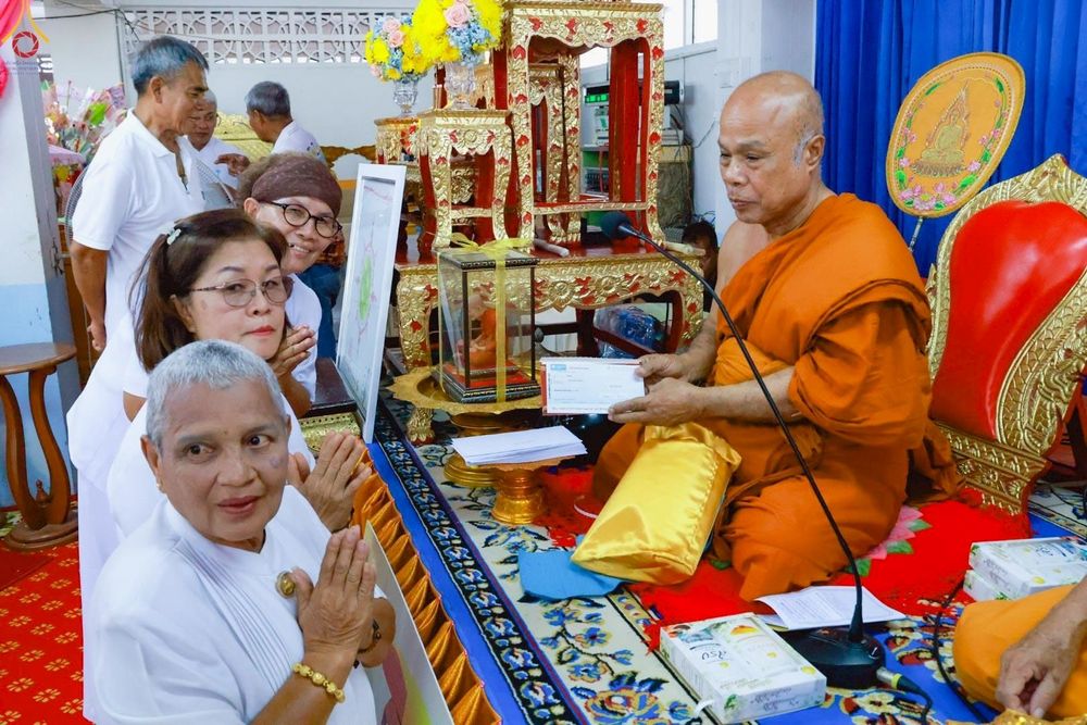 ภาพ No.268617:วันที่ 27 ตุลาคม พ.ศ. 2568 พิธีทอดกฐินสามัคคีทั่วไทย ณ วัดโรงวาส จ.สงขลา โดยคณะศิษยานุศิษย์ บูชาธรรม 81 ปี หลวงพ่อธัมมชโย