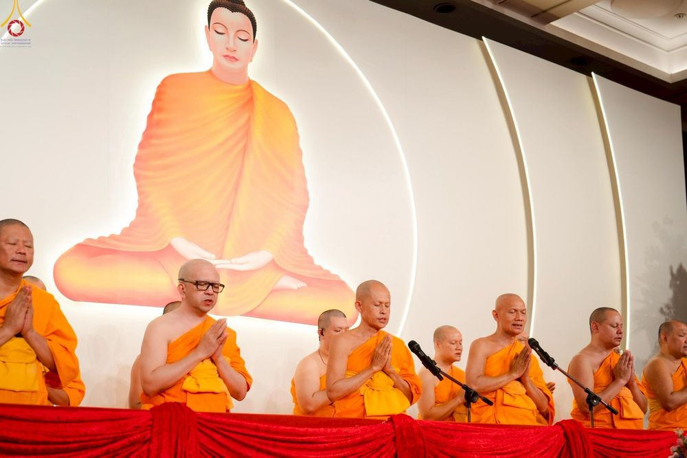 ภาพ No.271421:วันอาทิตย์ที่ 26 ตุลาคม พ.ศ. 2568 พิธีกล่าวสุนทรพจน์รวมสงฆ์ 3 นิกาย  ในวาระครบรอบ 30 ปีวัดพระธรรมกายไทเป