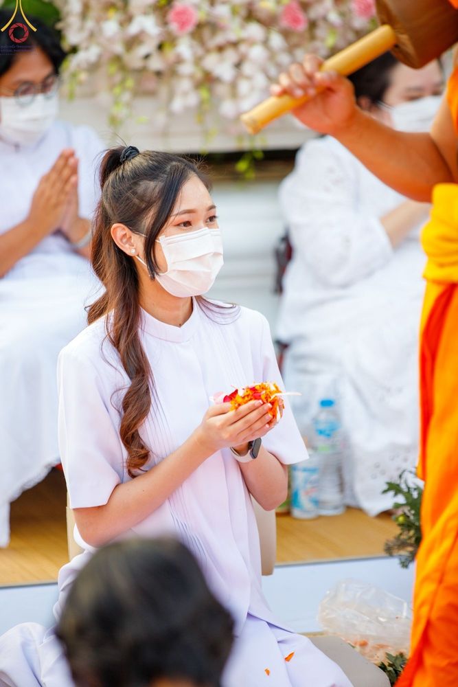 ภาพ No.72465:พิธีต้อนรับพระธรรมยาตรา ในโครงการธรรมยาตรากตัญญูบูชา มหาปูชนียาจารย์ พระมงคลเทพมุนี(สด จนฺทสโร) พระผู้ปราบมาร อนุสรณ์สถาน 7 แห่ง ปีที่ 11 วันที่ 18 มกราคม พ.ศ. 2566 ณ อนุสรณ์สถานลำดับที่ 4 สถานที่เกิดด้วยกายธรรม วัดโบสถ์ (บน) บางคูเวียง อ.บางกรวย จ.นนทบุ