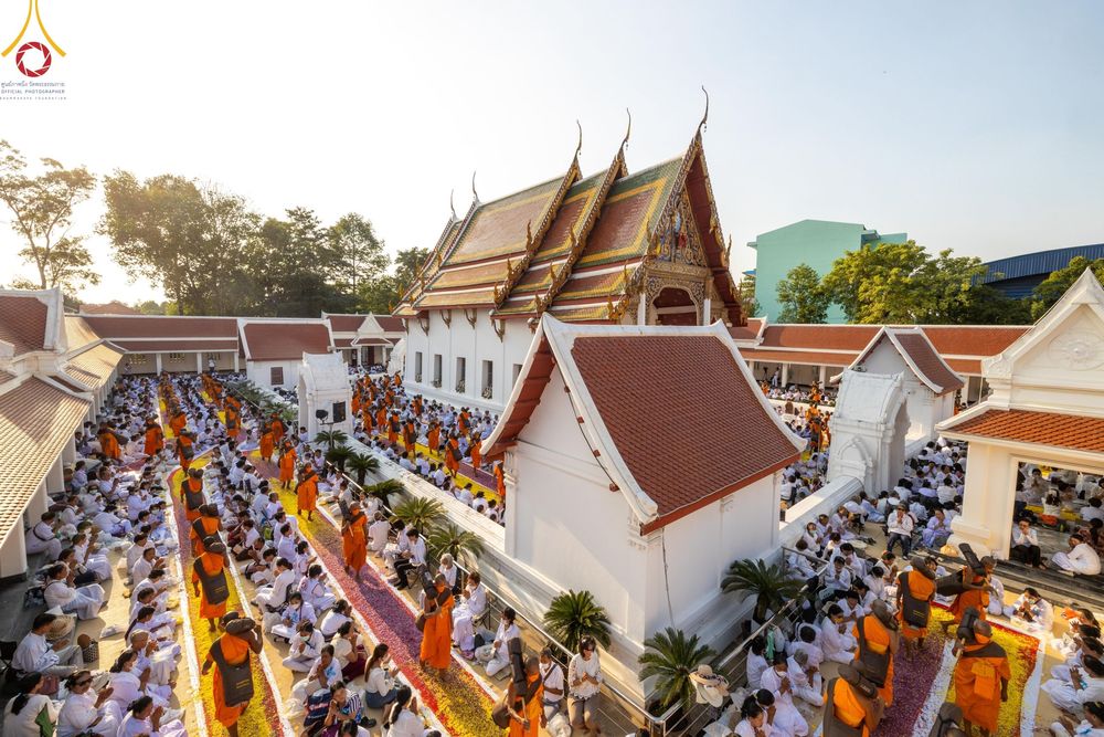 ภาพ No.113242:พิธีต้อนรับพระธรรมยาตรา ปีที่ 12 วันที่ 15 มกราคม พ.ศ. 2567 ณ วัดโบสถ์บน จ.นนทบุรี