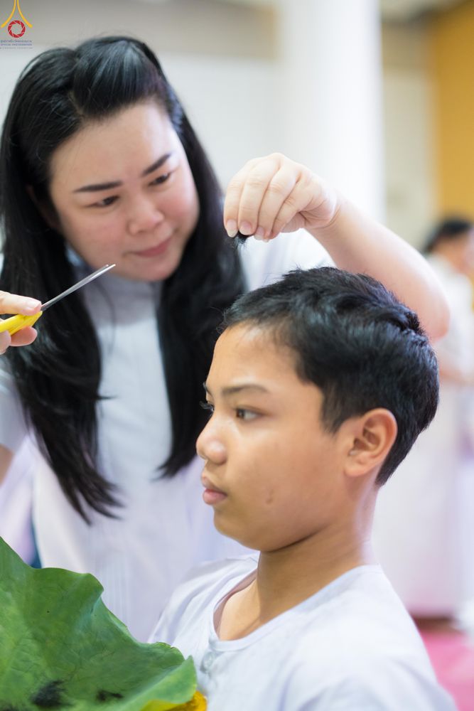 ภาพ No.316813:วันเสาร์ที่ 28 มีนาคม พ.ศ.2569 พิธีปลงผมนาคธรรมทายาท โครงการสามเณรยุวธรรมทายาท รุ่นที่ 34 โครงการสามเณรมัชฌิมธรรมทายาท รุ่นที่ 30 ณ มหารัตนวิหารคด 13 วัดพระธรรมกาย