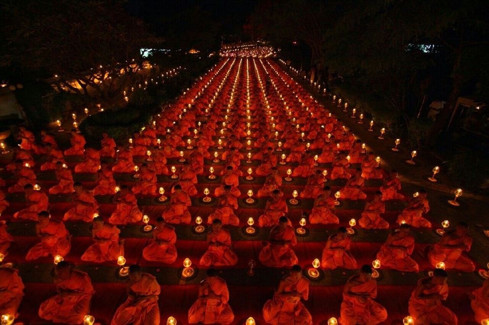ภาพ No.11322:ประมวลภาพธุดงค์ธรรมชัยอัญเชิญพระบรมธาตุ วันที่ 8 พ.ค. 2557 จ.สระบุรี
