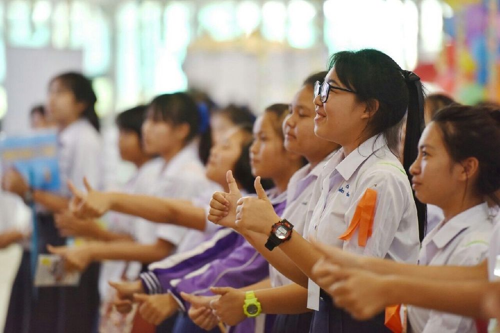 ภาพ No.12081:ประมวลภาพวันรวมพลังเด็กดี V-Star ผู้นำฟื้นฟูศีลธรรมโลก ครั้งที่ 9