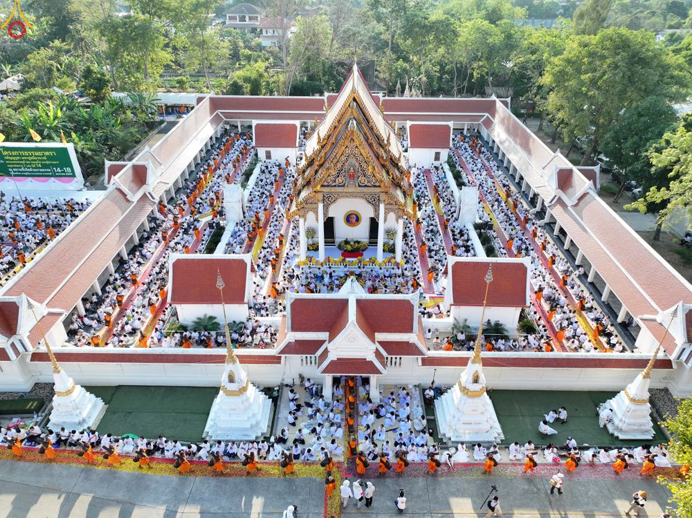 ภาพ No.295286:วันที่ 16 มกราคม พ.ศ. 2569 พิธีต้อนรับพระธรรมยาตรา อนุสรณ์สถานลำดับที่ 4 (ภาพชุดที่ 2) สถานที่เกิดด้วยกายธรรม ณ วัดโบสถ์บน ต.บางคูเวียง จ.นนทบุรี ในโครงการธรรมยาตรา กตัญญูบูชา มหาปูชนียาจารย์ พระมงคลเทพมุนี(สด จนฺทสโร) พระผู้ปราบมาร อนุสรณ์สถาน 7 แห่ง ปี