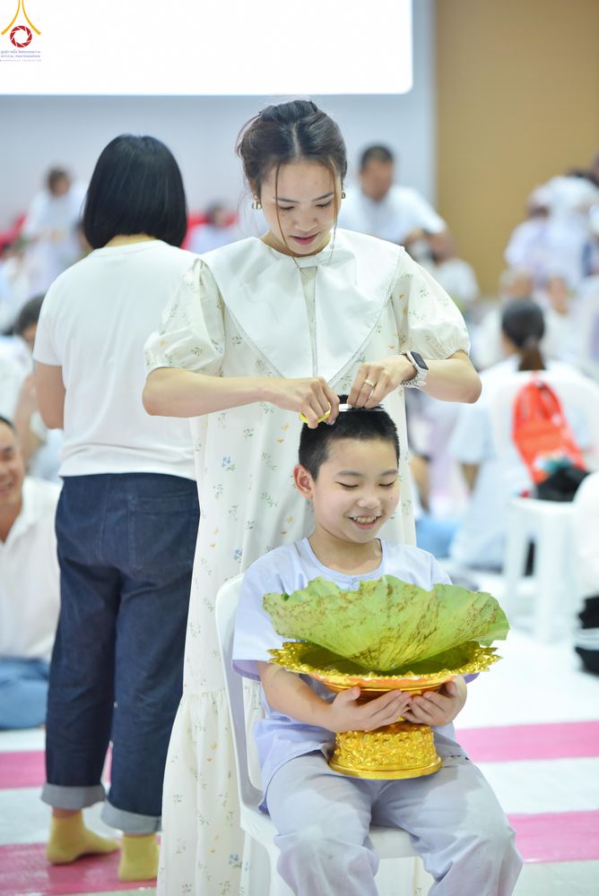 ภาพ No.316796:วันเสาร์ที่ 28 มีนาคม พ.ศ.2569 พิธีปลงผมนาคธรรมทายาท โครงการสามเณรยุวธรรมทายาท รุ่นที่ 34 โครงการสามเณรมัชฌิมธรรมทายาท รุ่นที่ 30 ณ มหารัตนวิหารคด 13 วัดพระธรรมกาย