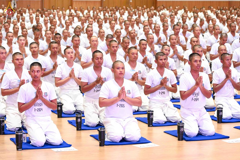 ภาพ No.340294:วันที่ 23 กรกฎาคม พ.ศ. 2569 พิธีเปิดโครงการพัฒนาคุณธรรม จริยธรรม สำหรับนักเรียนนายสิบตำรวจ (นสต.) รุ่นที่ 17 ศูนย์ฝึกอบรมตำรวจภูธรภาค 1 ระหว่างวันที่ 23-27 กรกฏาคม 2569 ( 5 วัน 4 คืน) ณ ศูนย์ปฏิบัติธรรมเวิล์ดพีช วัลเล่ย์ (World Peace Valley) เขาใหญ่  ต.ห
