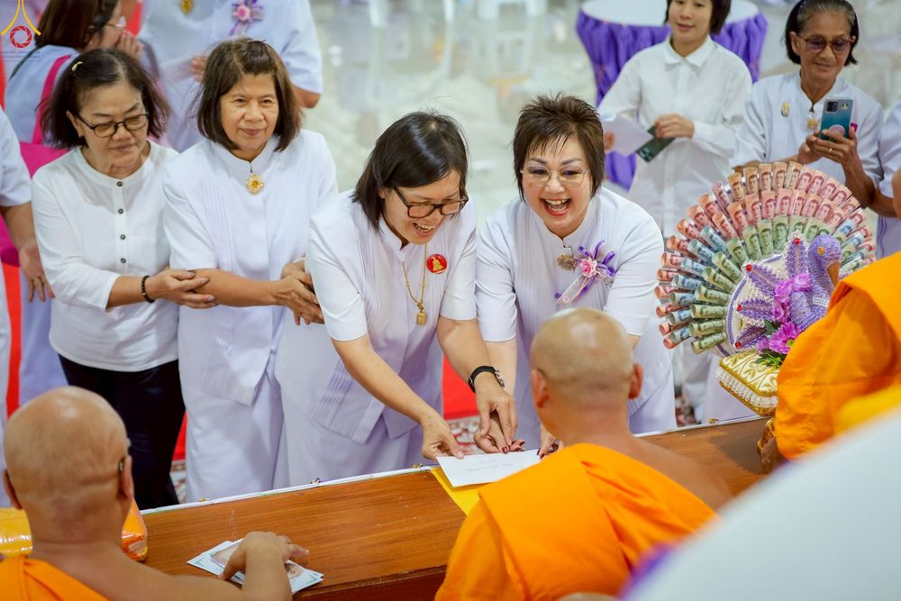 ภาพ No.260063:วันศุกร์ ที่ 17 ตุลาคม พ.ศ. 2568 ทอดกฐินสามัคคี "สร้างรัตนบัลลังก์ รองรับองค์พระประธาน"  ณ ธุดงคสถานนครสวรรค์ ต.หัวถนน อ.ท่าตะโก จ.นครสวรรค์