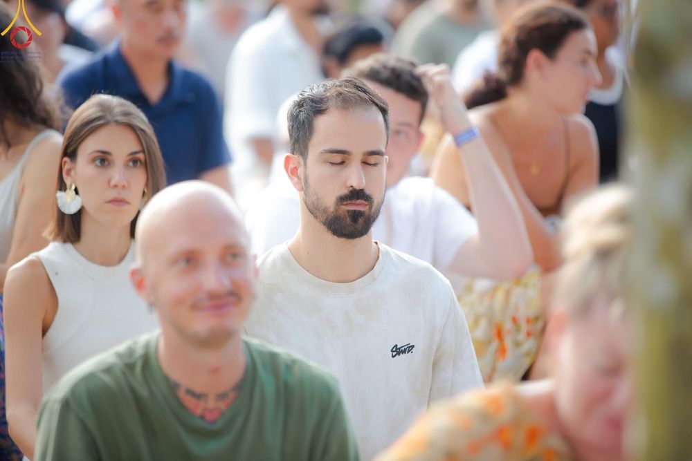 ภาพ No.156396:วัดพุทธบาหลีและวัดพระธรรมกาย จัดปฏิบัติธรรมนานาชาติ 1,151 คนจาก 78 ประเทศ ใน "วันสันติภาพสากล" ณ บาหลี อินโดนีเซีย วันเสาร์ที่ 21 กันยายน พ.ศ. 2567 เวลา 16.00-21.00 น. ณ พิพิธภัณฑ์ ARMA เมืองอูบุด จังหวัดบาหลี ประเทศอินโดนีเซีย