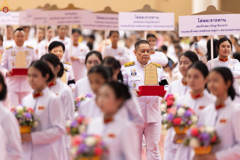 ภาพ No.311975:วันอังคารที่ 3 มีนาคม พ.ศ.2569 พิธีมอบโล่วัชรเกียรติยศ โครงการตอบปัญหาธรรมะทางก้าวหน้า ครั่งที่ 43, พิธีมอบโล่วัชรเกียรติยศ โครงการสอบตอบปัญหาศีลธรรม เพื่อสันติภาพโลก (World-Pec) ครั้งที่ 19 ณ สภาธรรมกายสากล วัดพระธรรมกาย