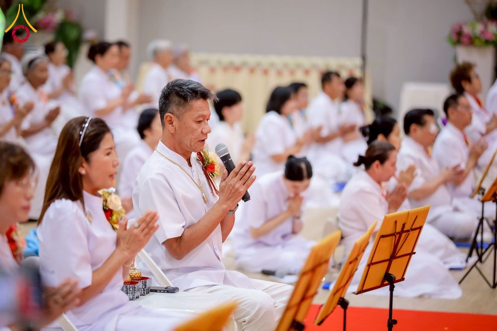 ภาพ No.254847:วันที่ 15 ตุลาคม พ.ศ. 2568 พิธีบรรจุพระบรมสารีริกธาตุภายในพระเกตุองค์พระประธาน สมโภชพระประธาน พระธรรมกาย ณ ศูนยอบรมเยาวชนกาญจนบุรี