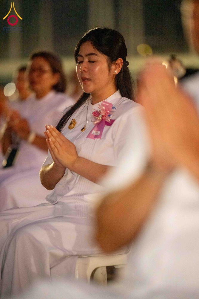 ภาพ No.312194:วันอังคารที่ 3 มีนาคม พ.ศ.2569 พิธีเวียนประทักษิณและจุดมาฆประทีป ณ ลานธรรมพระมหาธรรมกายเจดีย์ วัดพระธรรมกาย