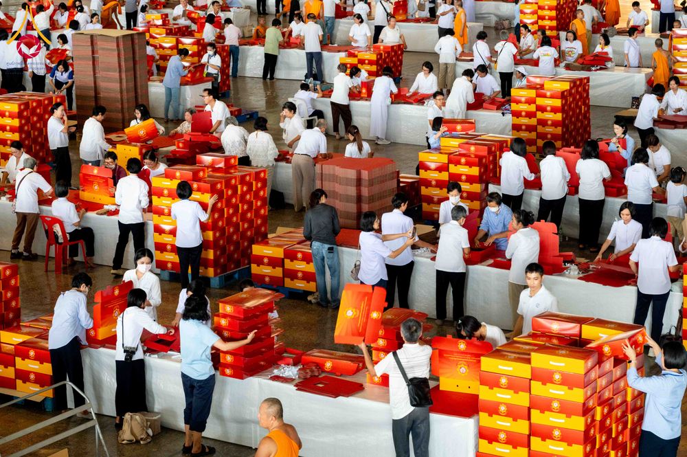 ภาพ No.315965:วันที่ 24 - 27 มีนาคม พ.ศ.2569 การเตรียมงานมหาสังฆทาน 40,000 กว่าวัดทั่วไทย วันคุ้มครองโลก 22 เมษายน พ.ศ.2569