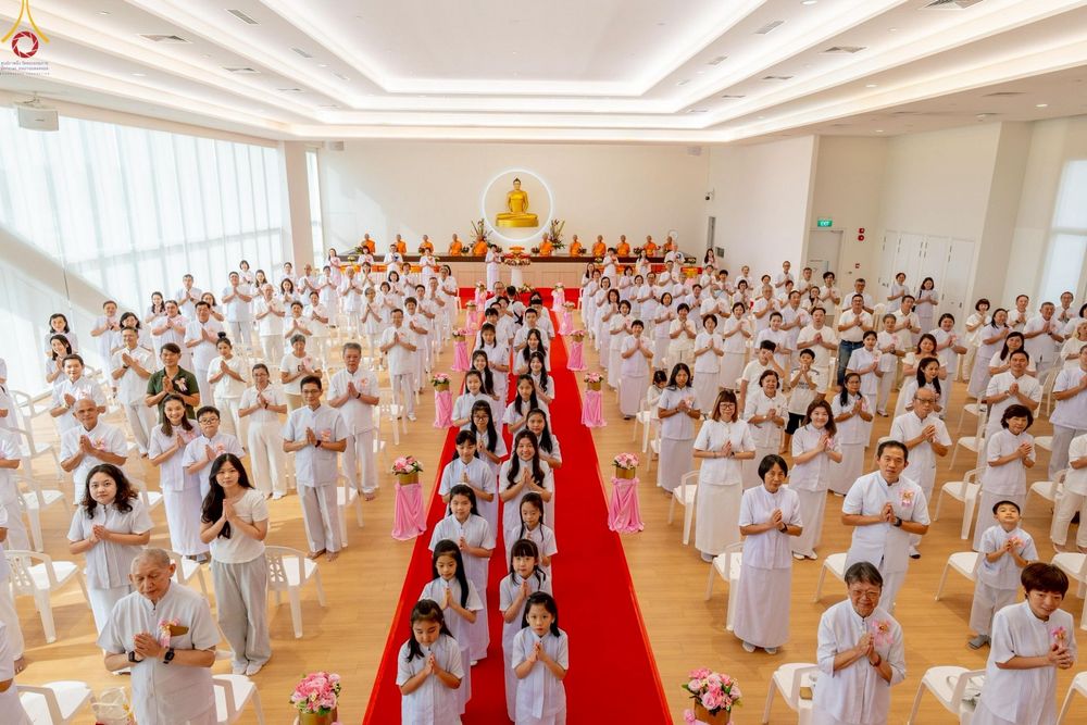 ภาพ No.254288:วันที่ 12 ตุลาคม พ.ศ. 2568 พิธีทอดกฐินสามัคคีวัดพระธรรมกายสิงคโปร์  新加坡法身寺功德衣法会 Dhammakaya Centre Singapore Kathina Ceremony  