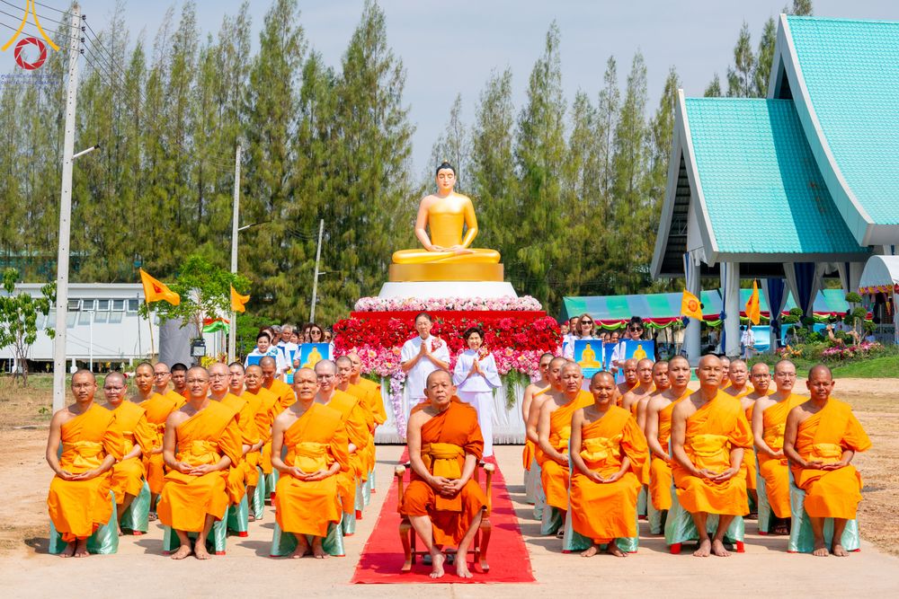 ภาพ No.310920:วันอาทิตย์ที่ 22 กุมภาพันธ์ พ.ศ. 2569 พิธีประดิษฐานพระประธาน “พระธรรมกาย” ณ ธุดงคสถานอำนาจเจริญ จังหวัดอำนาจเจริญ