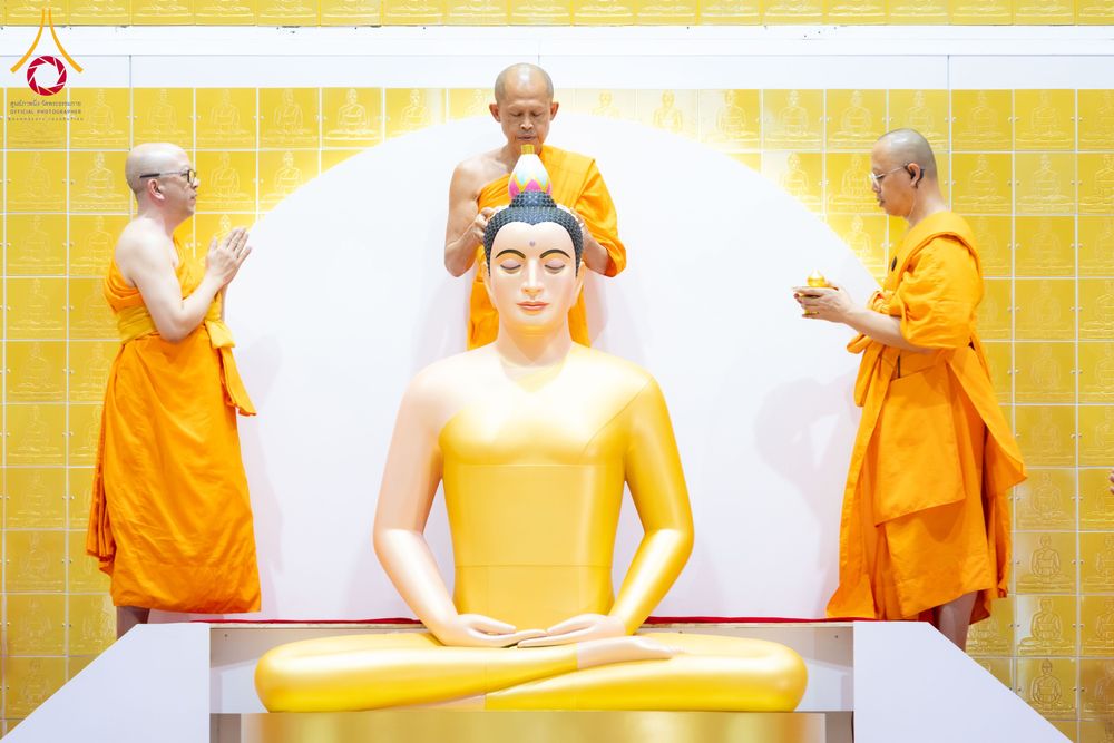 ภาพ No.315672:วันอาทิตย์ ที่ 22 มีนาคม พ.ศ. 2569 พิธีทอดผ้าป่าฉลองพระประธาน พิธีประดิษฐานพระบรมสารีริกธาตุในองค์พระประธาน พิธีจารึกชื่อบรรจุในแผ่นฌาน ณ ศูนย์ปฏิบัติธรรมสมุทรปราการ (บางบ่อ)