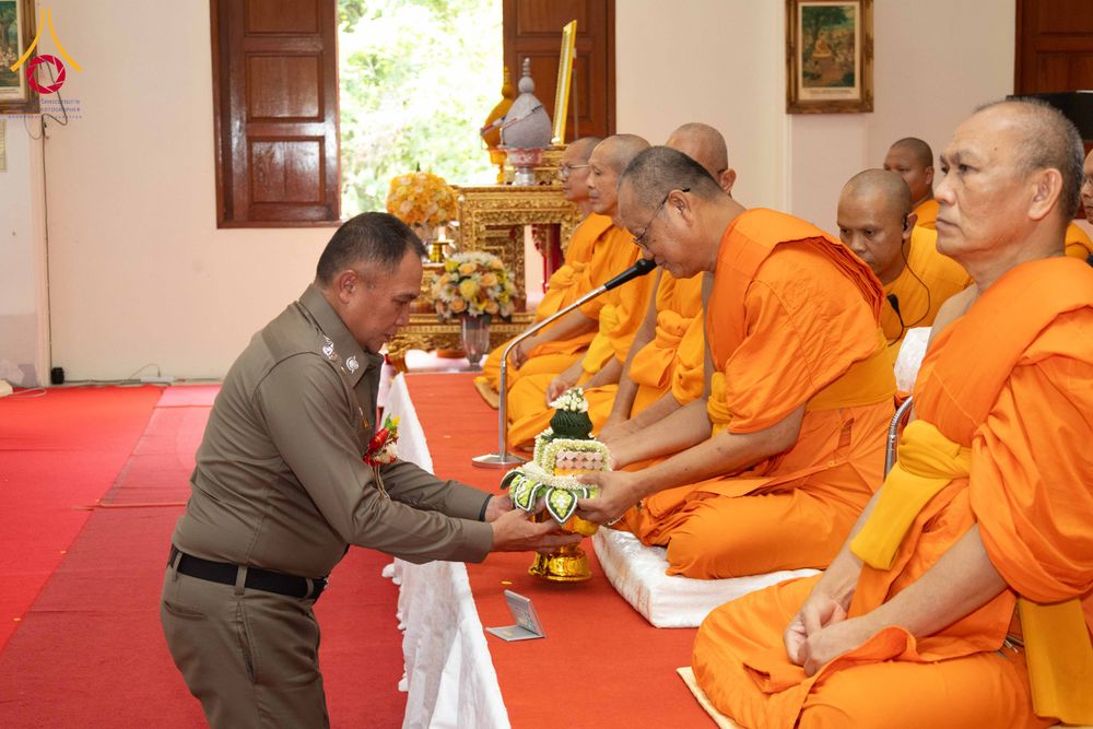 ภาพ No.349425:วันอังคารที่ 15 กันยายน พ.ศ.2569  พิธีขอขมา รับบาตร ผ้าไตร และบรรพชา "โครงการบรรพชาและพัฒนาศีลธรรม นักเรียนนายสิบตำรวจรุ่นที่ 16“ ศูนย์ฝึกอบรมตำรวจภูธร ภาค 1 ณ วัดพระพุทธบาท ราชวรมหาวิหาร  จ.สระบุรี
