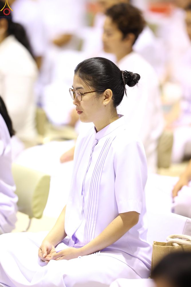 ภาพ No.337841:วันอาทิตย์ต้นเดือน 5 กรกฎาคม พ.ศ.2569 พิธีบูชาข้าวพระ ณ สภาธรรมกายสากล วัดพระธรรมกาย