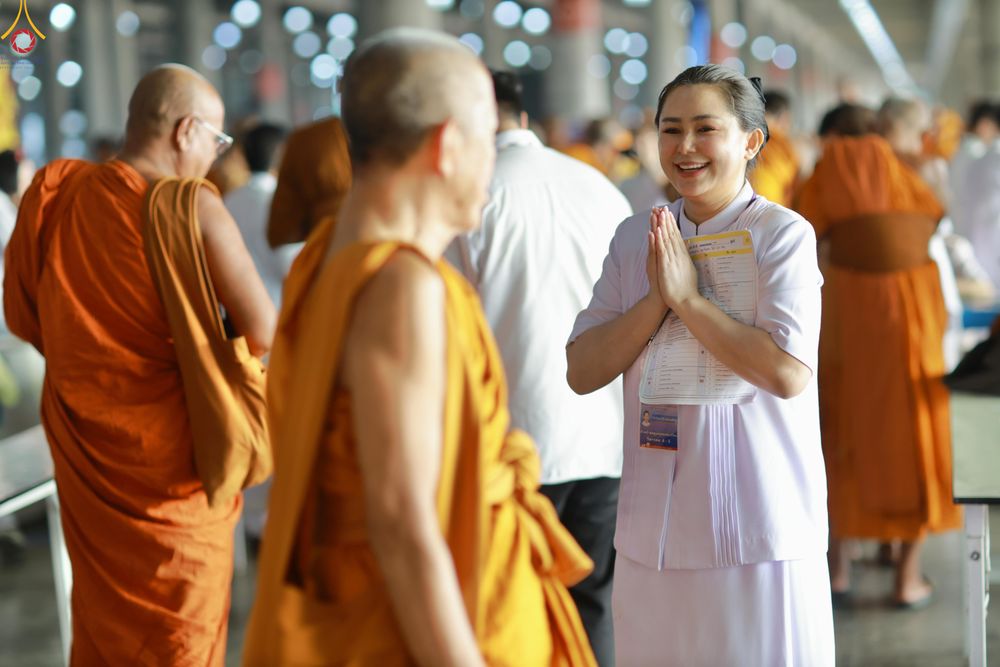 ภาพ No.326600:วันที่ 22 เมษายน พ.ศ.2569(วันคุ้มครองโลก) งานถวายมหาสังฆทาน 40,000 กว่าวัดทั่วประเทศ บรรยากาศความปลื้มตลอดทั้งวัน