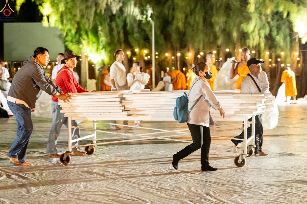 ภาพ No.301598:ภาพเบื้องหลังอาสาสมัครรวมใจ ชุดที่ 4 ในโครงการธรรมยาตรา กตัญญูบูชา มหาปูชนียาจารย์ พระมงคลเทพมุนี(สด จนฺทสโร) พระผู้ปราบมาร อนุสรณ์สถาน 7 แห่ง ปีที่ 14