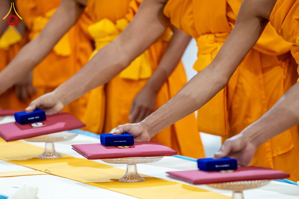 ภาพ No.308749:วันที่ 1 กุมภาพันธ์ พ.ศ. 2569 พิธีรับประกาศนียบัตร และพระของขวัญพระธรรมยาตรา ณ สภาธรรมกายสากล วัดพระธรรมกาย จ.ปทุมธานี