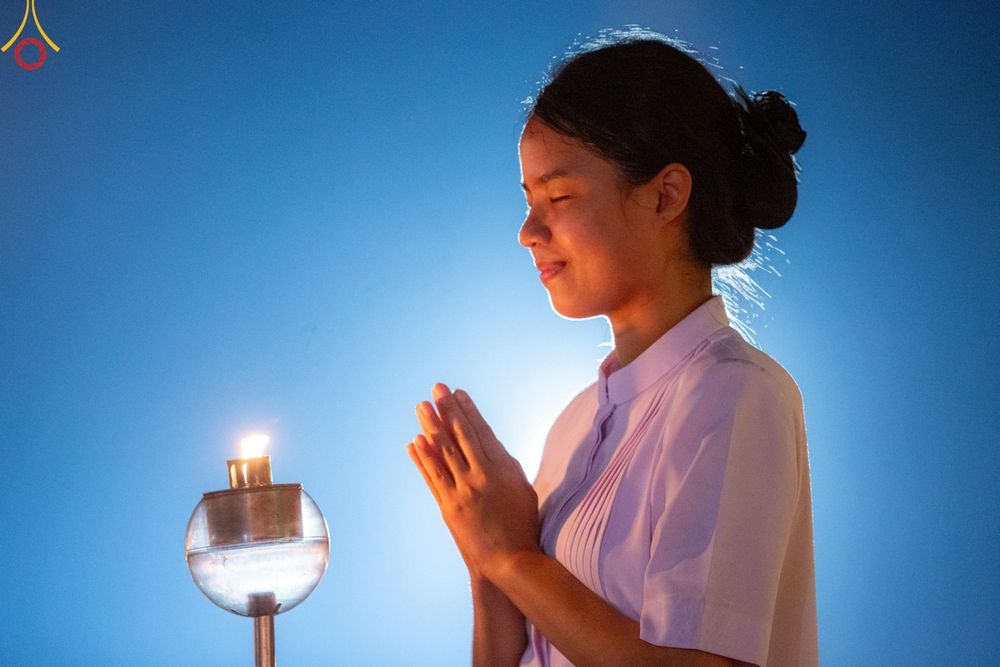 ภาพ No.125032:พิธีเวียนประทักษิณและจุดมาฆประทีป (ชุดที่ 2) ในวันมาฆบูชา เสาร์ที่ 24 กุมภาพันธ์ พ.ศ. 2567 ณ พระมหาธรรมกายเจดีย์ วัดพระธรรมกาย