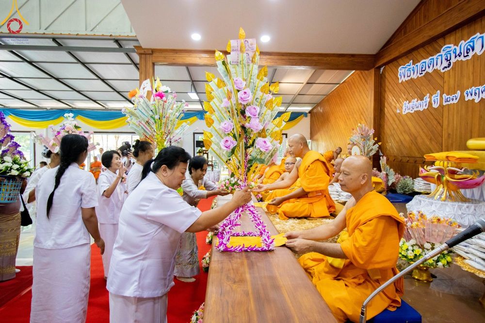 ภาพ No.99042:พิธีทอดกฐินสามัคคีสร้างทุกสิ่ง ณ ศูนย์ธุดงคสถานแพร่ อ.วังชิ้น จ.แพร่ วันจันทร์ที่ ๒๗ พฤศจิกายน พ.ศ. ๒๕๖๖