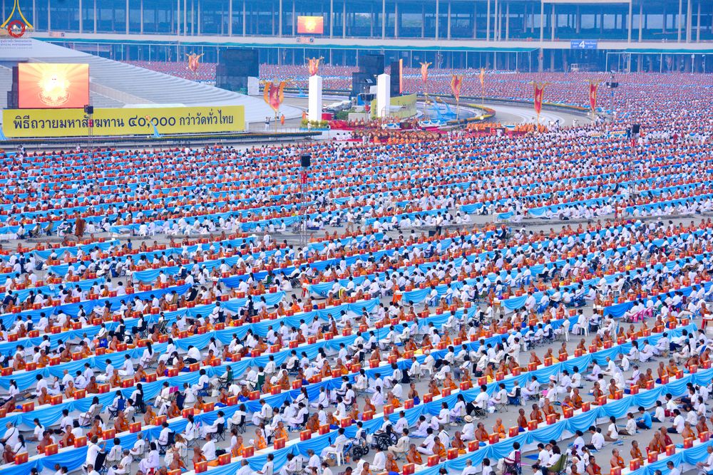 ภาพ No.325056:วันที่ 22 เมษายน พ.ศ.2569 (วันคุ้มครองโลก) พิธีถวายมหาสังฆทาน 40,000 กว่าวัดทั่วประเทศ (ชุดที่ 2) ณ ลานธรรม พระมหาธรรมกายเจดีย์ วัดพระธรรมกาย