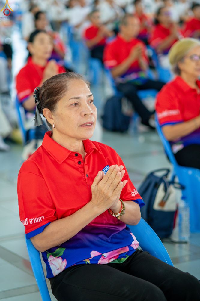 ภาพ No.321130:วันที่ 10 เมษายน พ.ศ.2569 โครงการส่งเสริมและสนับสนุนการเรียนรู้สำหรับผู้สูงอายุ ประจำปีงบประมาณ พ.ศ.2569 จัดโดย ฝ่ายสังคมสงเคราะห์ กองสวัสดิการสังคม องค์การบริหารตำบลคลองสาม จ.ปทุมธานี ณ วัดพระธรรมกาย