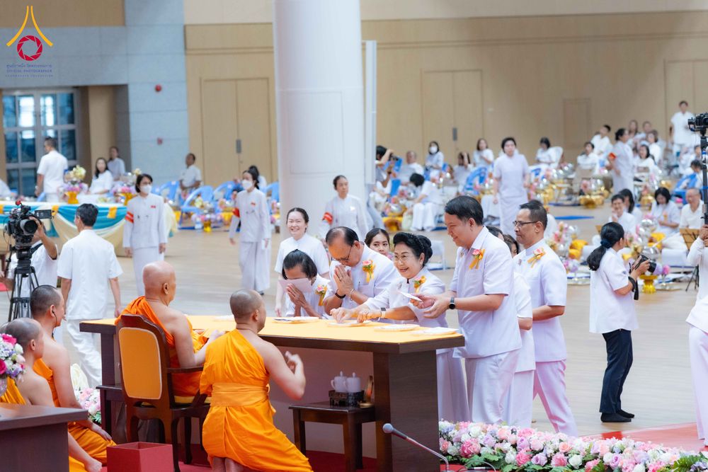 ภาพ No.310572:วันอาทิตย์ที่ 22 กุมภาพันธ์ พ.ศ. 2569 พิธีมุทิตาสักการะในโอกาสอายุวัฒนะมงคล 80 ปี พระพรหมวชิรปัญญาจารย์ (ทองดี สุรเตโช ป.ธ.9) ณ ห้องแก้วสารพัดนึก 2 วัดพระธรรมกาย จ.ปทุมธานี