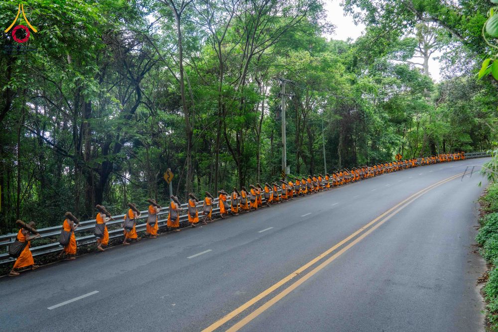 ภาพ No.329164:วันเสาร์ที่ 16 พฤษภาคม พ.ศ.2569 ธรรมยาตรา เดินดูดวงขึ้นดอยฉลองแชมป์บาลี วัดบ้านขุน อำเภอฮอด จังหวัดเชียงใหม่
