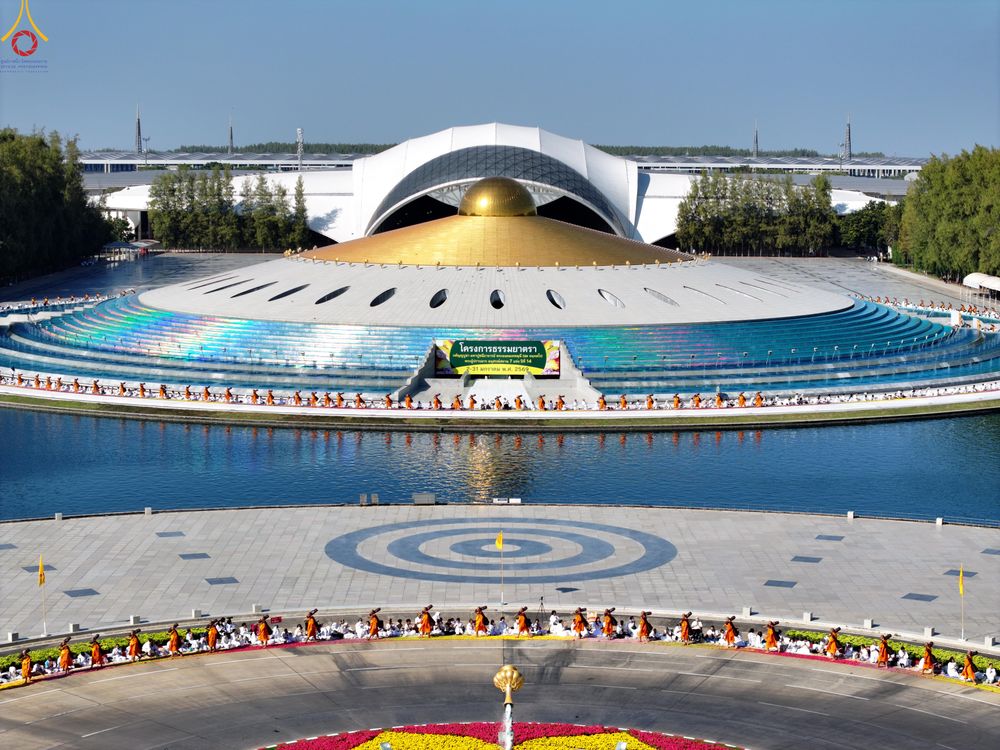 ภาพ No.279587:วันที่ 2 มกราคม พ.ศ.2569 พิธีต้อนรับพระธรรมยาตรา ครั้งที่ 1 ณ วัดพระธรรมกาย (วิหารหลวงปู่ - พระมหาธรรมกายเจดีย์)