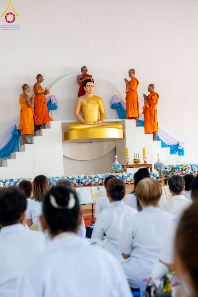 ภาพ No.310973:วันอาทิตย์ที่ 22 กุมภาพันธ์ พ.ศ. 2569 พิธีประดิษฐานพระประธาน “พระธรรมกาย” ณ ธุดงคสถานอำนาจเจริญ จังหวัดอำนาจเจริญ