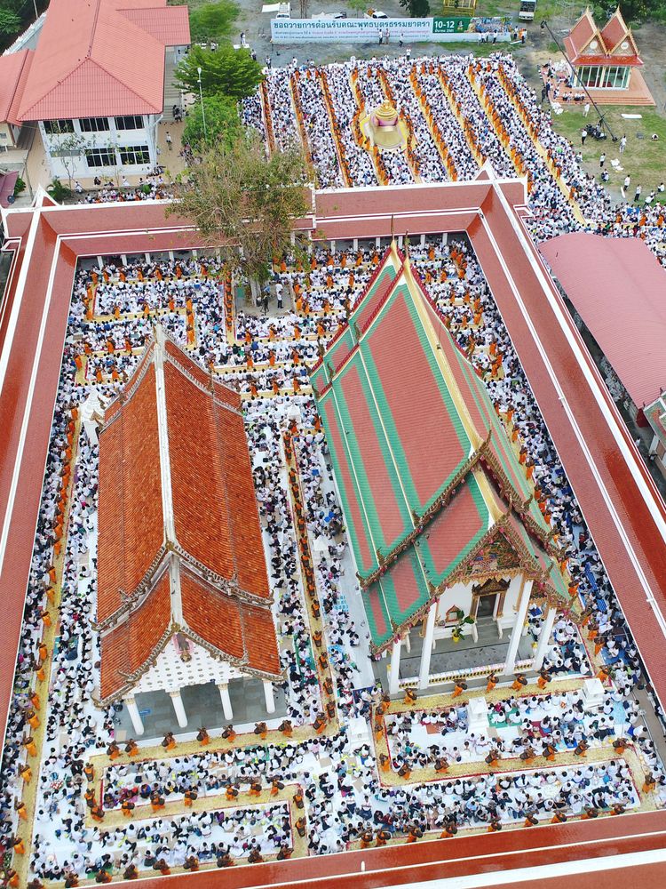 ภาพ No.32372:โครงการธรรมยาตรา เส้นทางพระผู้ปราบมาร ปีที่ 6 ณ วัดสองพี่น้อง