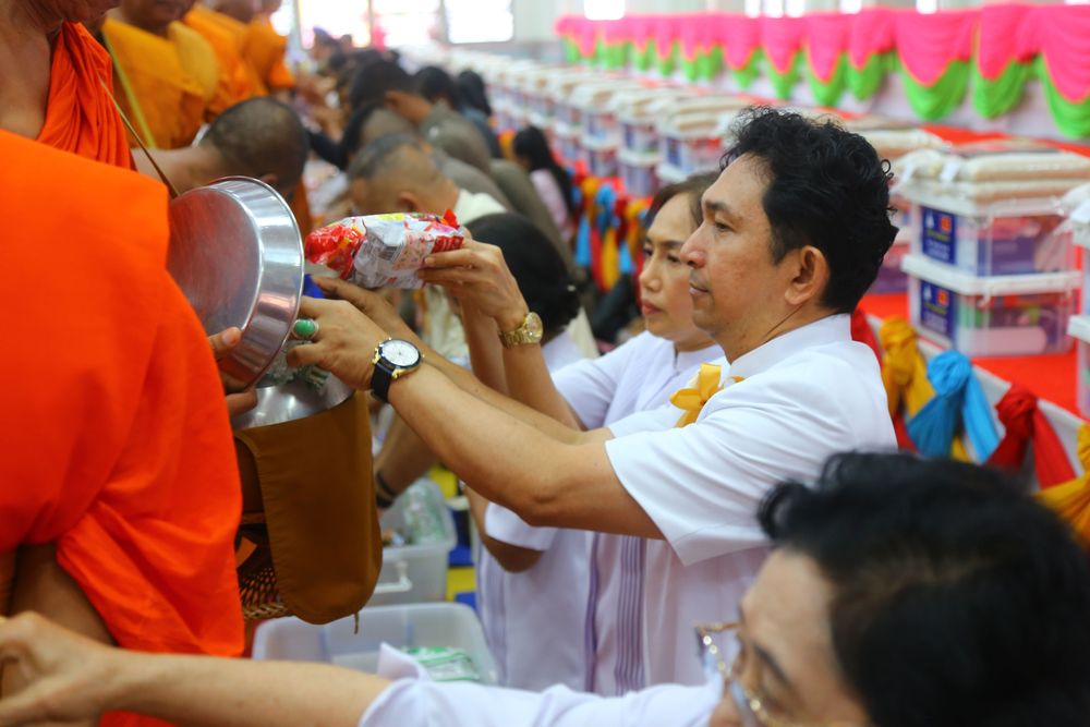 ภาพ No.30356:พิธีถวายสังฆทานแด่คณะสงฆ์ 323 วัด ใน 4 จังหวัดภาคใต้ ครั้งที่ 138