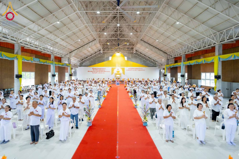 ภาพ No.315615:วันอาทิตย์ ที่ 22 มีนาคม พ.ศ. 2569 พิธีทอดผ้าป่าฉลองพระประธาน พิธีประดิษฐานพระบรมสารีริกธาตุในองค์พระประธาน พิธีจารึกชื่อบรรจุในแผ่นฌาน ณ ศูนย์ปฏิบัติธรรมสมุทรปราการ (บางบ่อ)