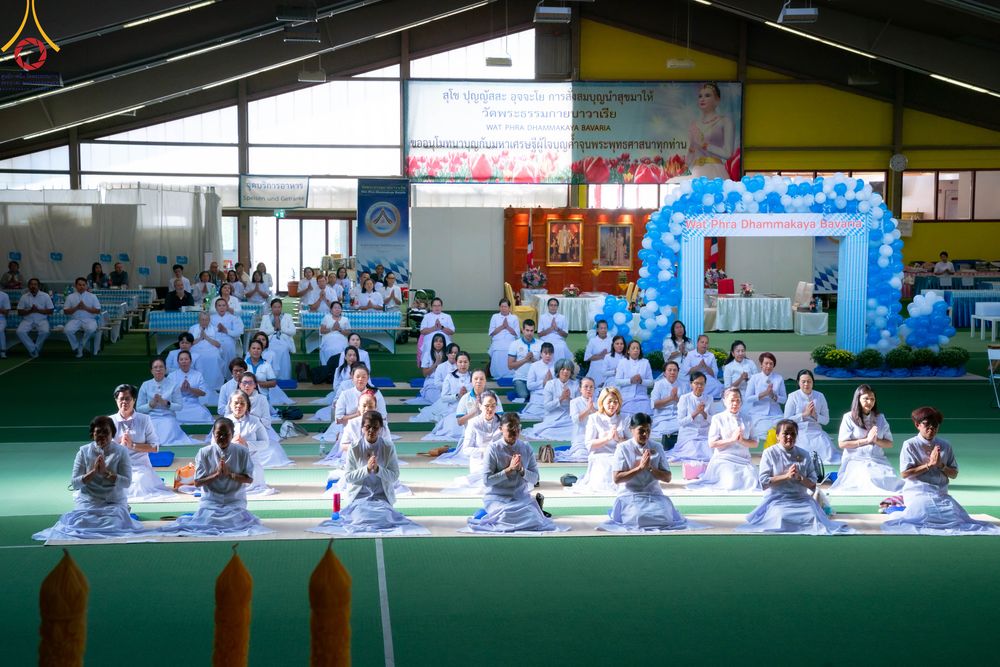 ภาพ No.91721:พิธีวิหารสังฆทาน เพื่อการเผยแผ่พระพุทธศาสนา วิชชาธรรมกายในทวีปยุโรป ในวาระอายุวัฒนมงคล 60 ปี พระวิเทศภาวนาธรรม วันอาทิตย์ที่ 22 ตุลาคม พ.ศ.2566 ณ วัดพระธรรมกายบาวาเรีย