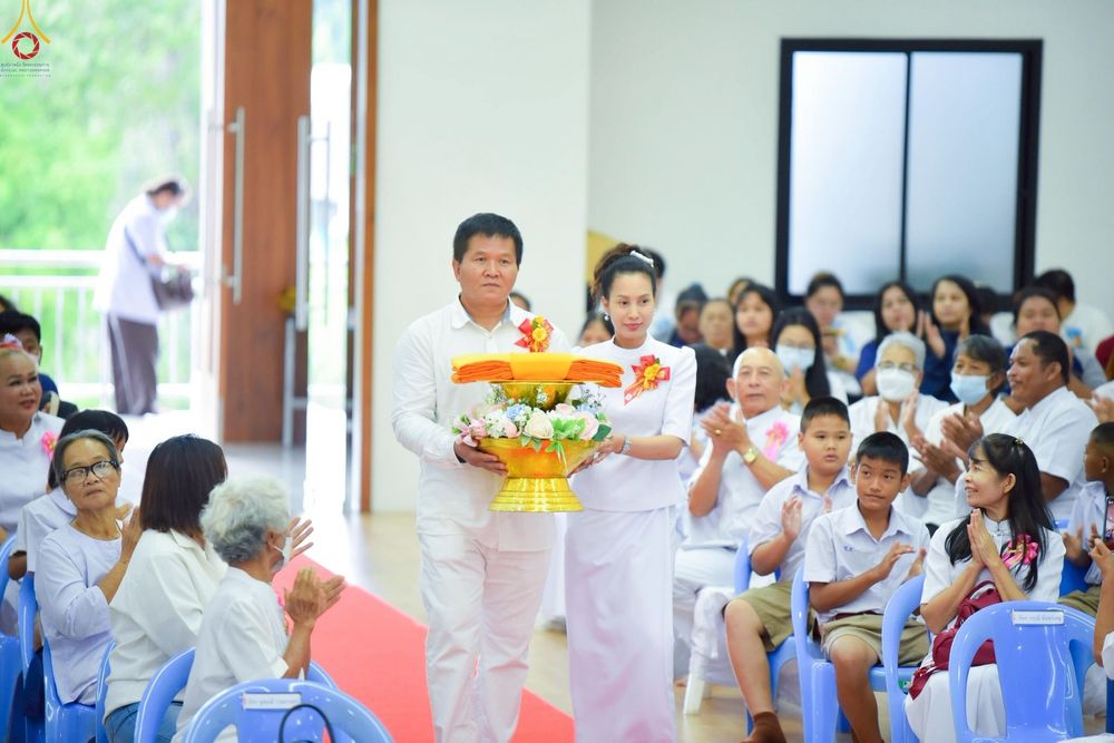 ภาพ No.249912:วันอังคารที่ 30 กันยายน พ.ศ. 2568 พิธีตอกเสามงคลต้นแรกอาคารเศรษฐีถาวร ที่พักผู้มาปฏิบัติธรรม ณ ศูนย์ปฏิบัติธรรมจันทบุรี