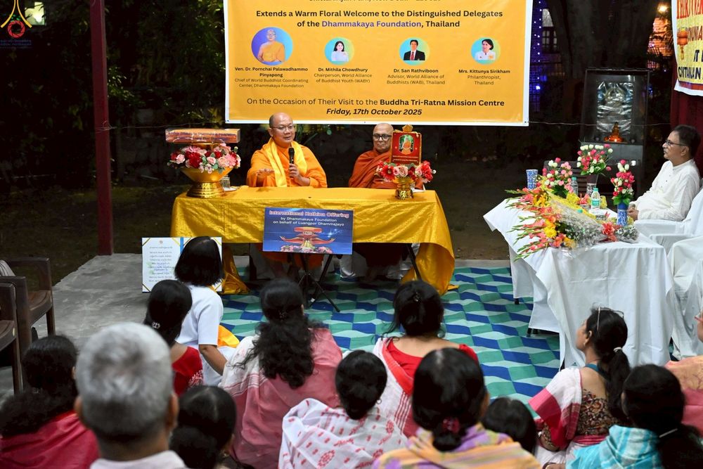 ภาพ No.263419:วันที่ 17 ตุลาคม พ.ศ. 2568 ทอดกฐินสมทบวัดต่างประเทศ ณ ศูนย์เผยแผ่พุทธรัตนะ กรุงเดลลี ประเทศอินเดีย 