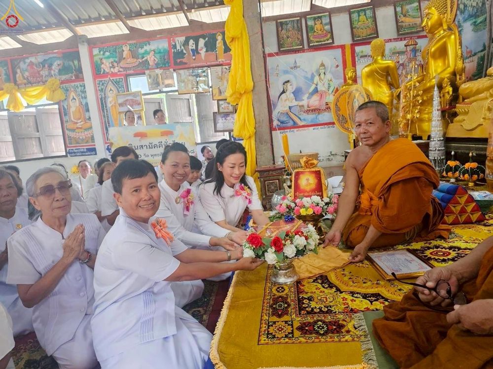 ภาพ No.270149:วันที่ 28 ตุลาคม พ.ศ. 2568 พิธีทอดกฐินสามัคคีทั่วไทย ณ วัดสระโพนทอง ต.โพนทอง  อ.หนองเรือ จ.ขอนแก่น โดยคณะศิษยานุศิษย์ บูชาธรรม 81 ปี หลวงพ่อธัมมชโย