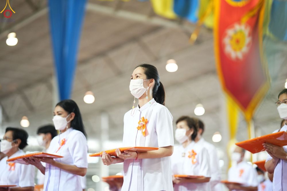 ภาพ No.89014:พิธีทอดผ้าป่าสมทบกฐินครั้งที่ 2 วันศุกร์ที่ 29 กันยายน พ.ศ. 2566 วันเพ็ญขึ้น 15 ค่ำ เดือน 10 ณ ห้องแก้วสารพัดนึก 1 วัดพระธรรมกาย