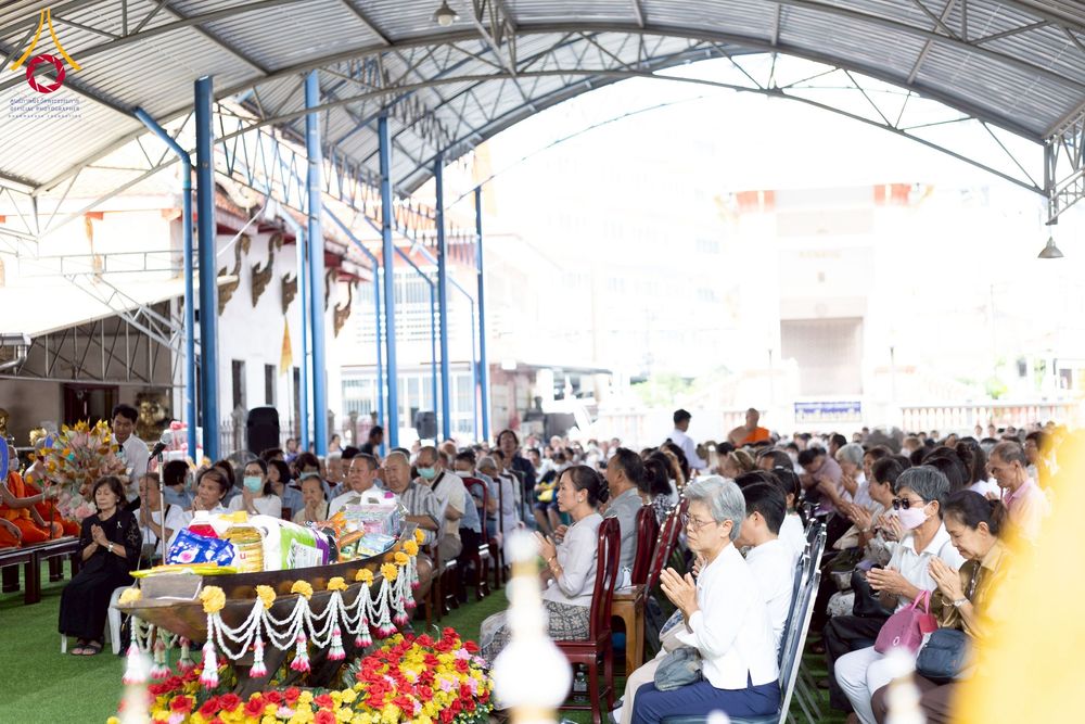 ภาพ No.275525:วันที่ 5 พฤศจิกายน พ.ศ. 2568 พิธีทอดกฐินสามัคคีทั่วไทย ณ วัดสุทธาราม เขตคลองสาน จ.กรุงเทพมหานคร โดยคณะศิษยานุศิษย์ บูชาธรรม 81 ปี หลวงพ่อธัมมชโย