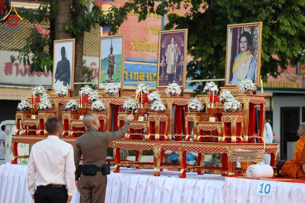 ภาพ No.312519:วันอาทิตย์ที่ 8 มีนาคม พ.ศ.2569 ทำบุญเมืองนครราชสีมา 558 ปี ตักบาตรพระ 10,000 รูป