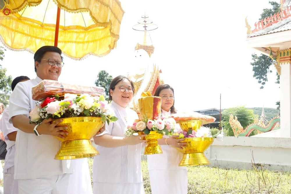 ภาพ No.259060:วันที่ 19 ตุลาคม พ.ศ. 2568 พิธีทอดกฐินสามัคคีทั่วไทย 30,000 วัด โดยคณะศิษยานุศิษย์ บูชาธรรม 81 ปี หลวงพ่อธัมมชโย ณ วัดโป่งตะขบ อ.วังม่วง จ.สระบุรี