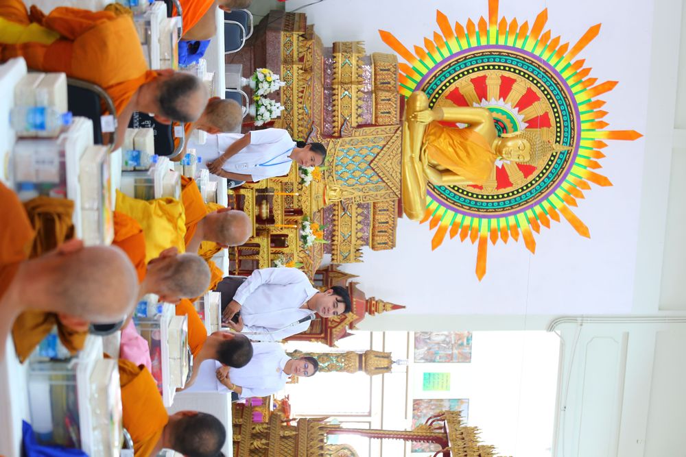 ภาพ No.30634:พิธีถวายสังฆทานแด่คณะสงฆ์ 323 วัด ใน 4 จังหวัดภาคใต้ ครั้งที่ 142